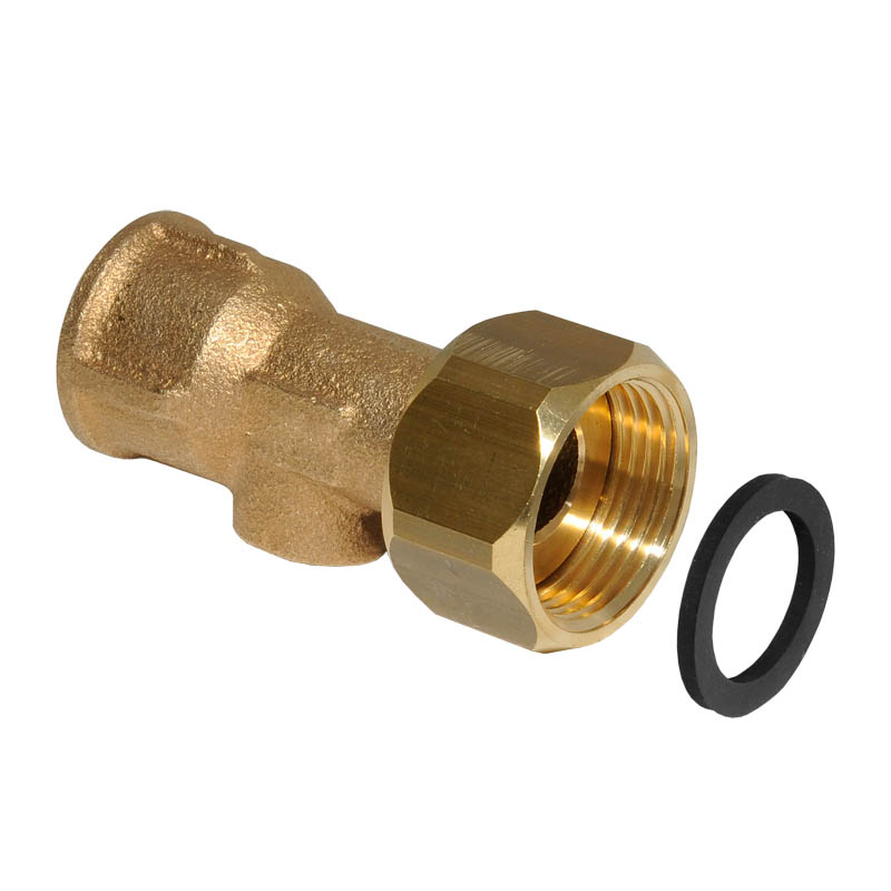 KEMPER Innengewindeverschraubung DN 25 Rg m.Ü-Mutter flachdichtend EPDM-Dichtung 47606025