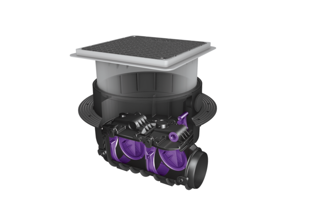 KESSEL R�ckstaudoppelverschluss Staufix SWA 73000.10 ohne Spitzende und Muffe