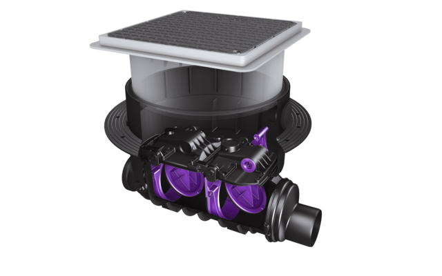 KESSEL R�ckstaudoppelvers. 73200.10S Staufix SWA  DN 200