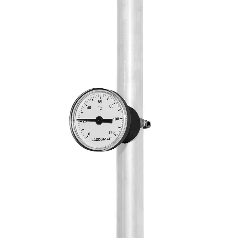 Laddomat ThermoQuick Rohrthermometer Anlegethermometer 0-120�C 133005