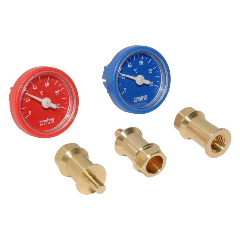 Oventrop Thermometersatz rot und blau passend zu -Optibal P- DN 25 und 32   1078182