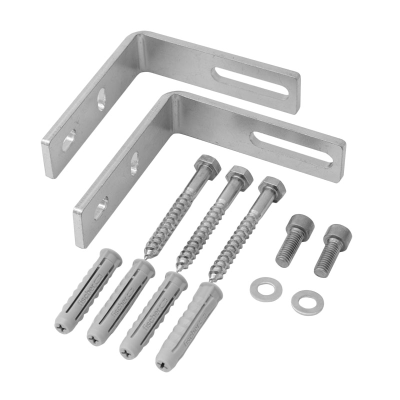 Wandhalterung f�r 2-fach Verteilerbalken Regumat DN 25  f�r 2 Heizkreise Rotguss  1351592