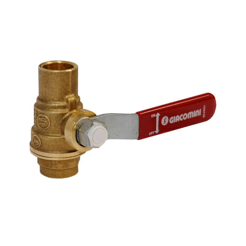Giacomini Kugelhahn 18mm mit freiem Durchgang zum Einl�ten Einl�tkugelhahn R258Y004