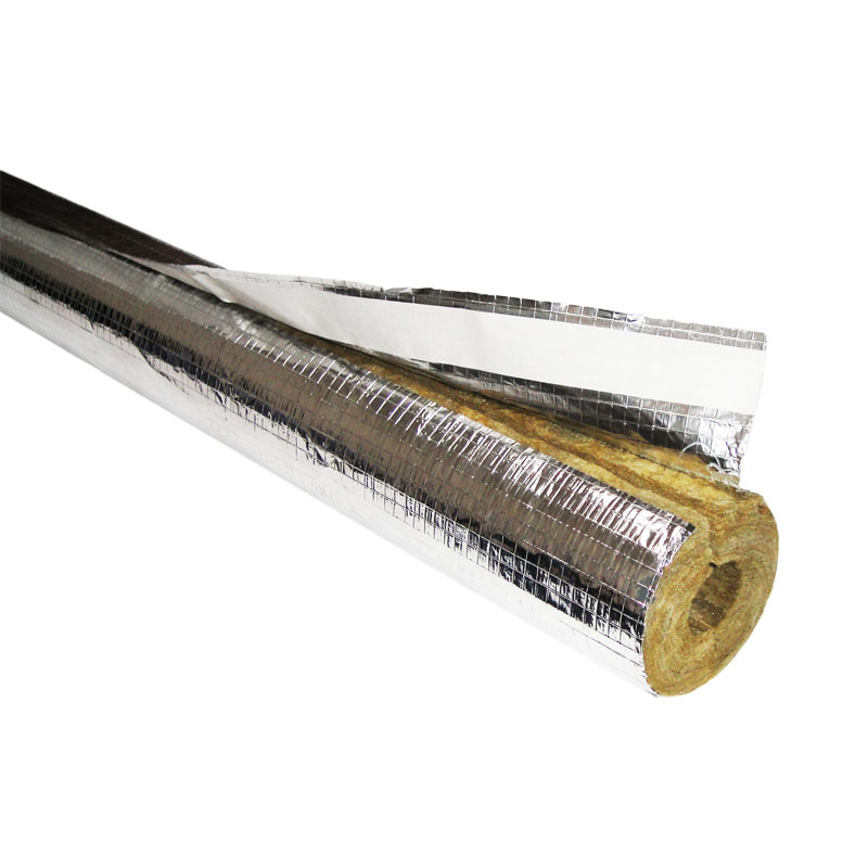 Rockwool Rohr Isolierung 100% Rohrschale alukaschiert Rohrisolierung 28 x 30mm 1m