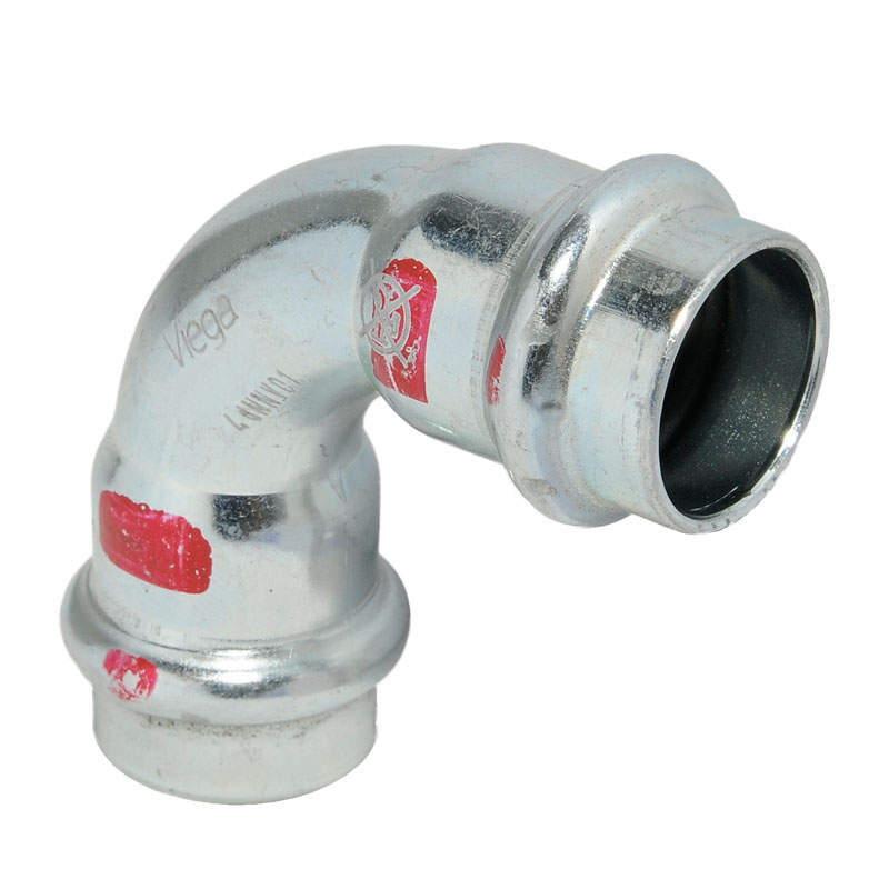Viega Prestabo-Bogen � 28mm 90� I/I mit SC-Contur Modell 1116 Pr�zisionsstahl 558154