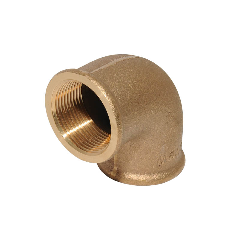 Viega Winkel 1- (IG) 90 Grad 3090 in Rp1 x Rp1 Rotguss, 269234
