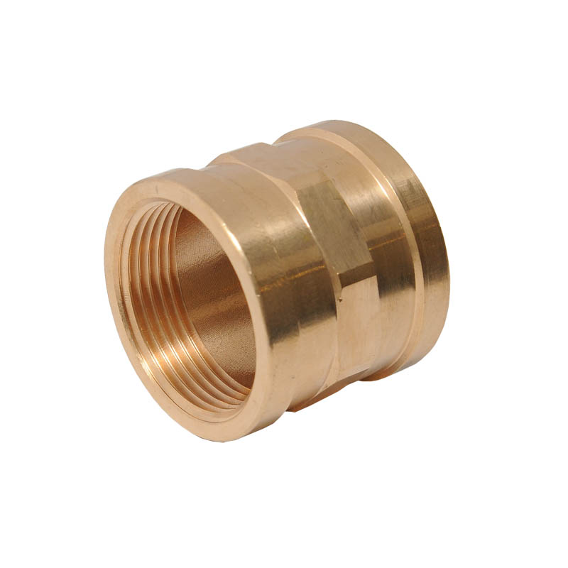 Viega Muffe 1'' (IG/IG) 3270 in Rp1 x Rp1 Rotguss, 266561